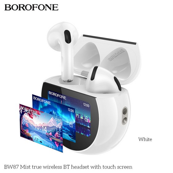 BOROFONE BW87 嵐彩真無線觸屏藍牙耳筒