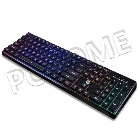 HP K300有線發光機械手感鍵盤