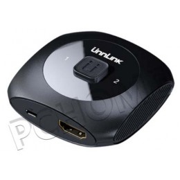 UNNLINK HDMI2.0一分二高清4K雙向切換器YL0665 UNNLINK HDMI2.0一分二高清4K雙向切換器YL0665